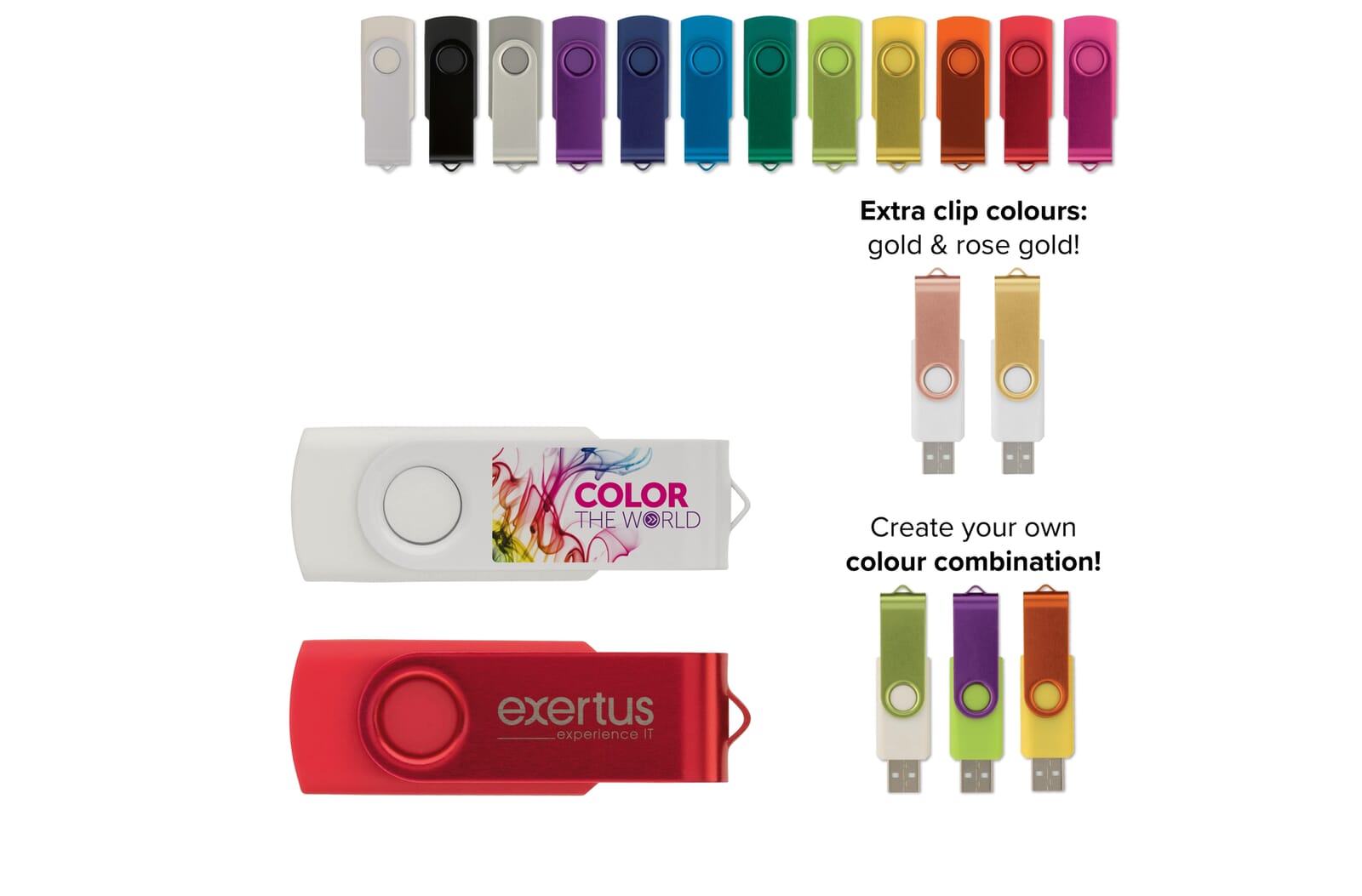 USB stick 2.0 Twister 4GB